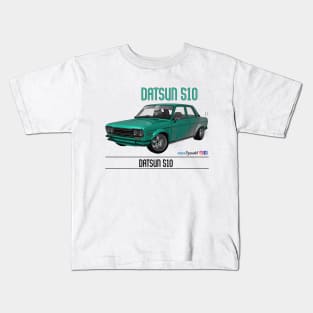 Datsun 510 Halftone Kids T-Shirt